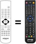 Replacement remote control Hitachi CS2992TAN