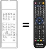 Replacement remote control RC-OSD