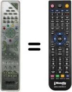 Replacement remote control Thomson 32LB320B5