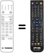 Replacement remote control Thomson 28DT65JD
