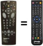 Replacement remote control Thomson DTH4500