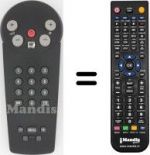 Replacement remote control REMCON1407