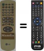 Replacement remote control REMCON342