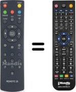 Replacement remote control Philips REMOTE 26