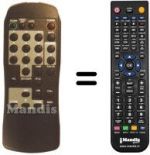 Replacement remote control REMCON142