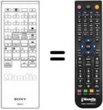 Replacement remote control Sony RM611
