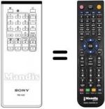 Replacement remote control Sony KV-1352EC