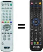 Replacement remote control RM837