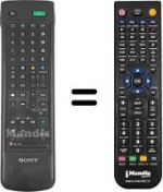 Replacement remote control RM838