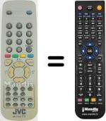Replacement remote control JVC AV21BF11S