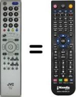 Replacement remote control JVC LT32DP8BG
