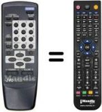 Replacement remote control RM-C360