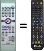 Replacement remote control JVC RM-SHXZ10A