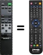Replacement remote control Sony EV-C500E