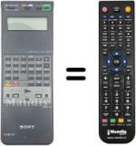 Replacement remote control RMT-257
