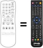 Replacement remote control Irradio MV237