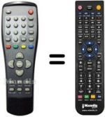 Replacement remote control REMCON374
