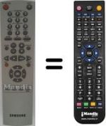 Replacement remote control Samsung SV245X