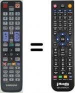 Replacement remote control Samsung PS42P5HX/XEC