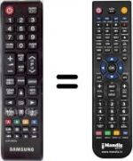 Replacement remote control Samsung UE32D4000NW