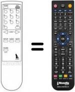 Replacement remote control REMCON551