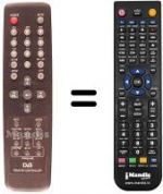 Replacement remote control REMCON532