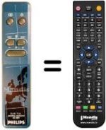 Replacement remote control REMCON285