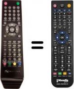 Replacement remote control SCHNEIDER ELIA2410
