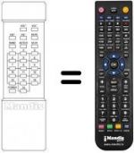 Replacement remote control REMCON375