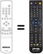 Replacement remote control Nokia MP55A2
