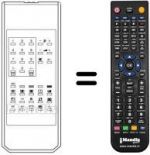 Replacement remote control REMCON1296