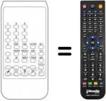 Replacement remote control REMCON618