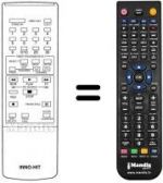 Replacement remote control REMCON137