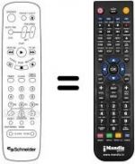 Replacement remote control REMCON227