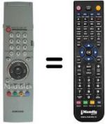 Replacement remote control Samsung AA59-00143C