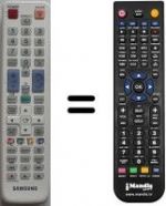 Replacement remote control Samsung LE46N73BDX/XEU