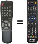 Replacement remote control Samsung CF20P30BT
