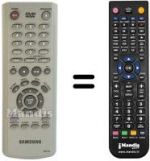Replacement remote control Samsung SUP886
