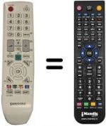 Replacement remote control Samsung BN59-00886A