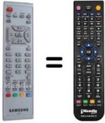 Replacement remote control Samsung BN59-00217B