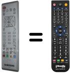 Replacement remote control Samsung LW17N13WX