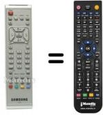 Replacement remote control Samsung BN59-00225C