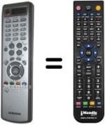 Replacement remote control Samsung BN59-00378C