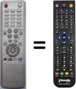Replacement remote control Samsung LE26R5