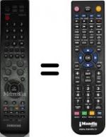 Replacement remote control Samsung SP50L6HVX / /XEC