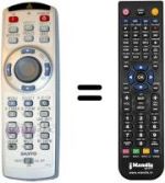 Replacement remote control Sanyo CXTK