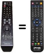 Replacement remote control Samsung LE40S71B