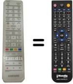 Replacement remote control Samsung BN59-01092A