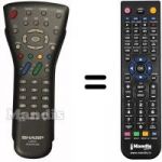 Replacement remote control GA323WJSB