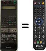 Replacement remote control Samsung RMT-451